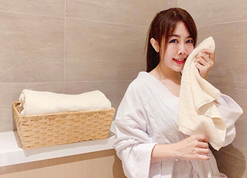 好評推薦【mina520521】｜不倒翁毛巾+飯店浴巾