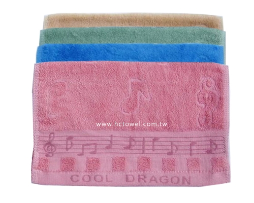 7002音符提花童巾