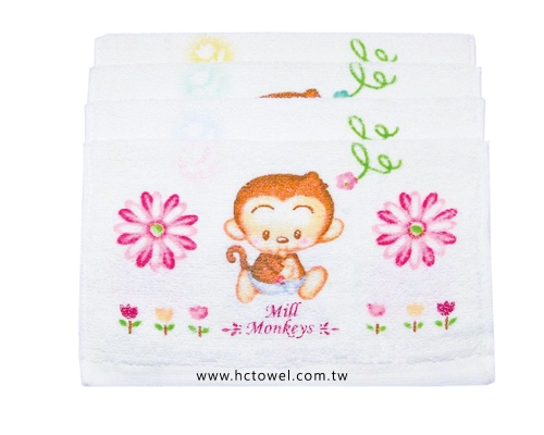 811菊花猴童巾